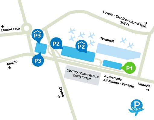 Parcheggio P1 Orio al Serio