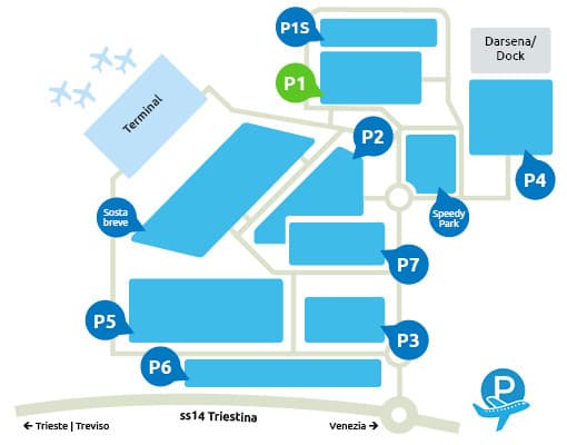 Parcheggio P1 Venezia Aeroporto
